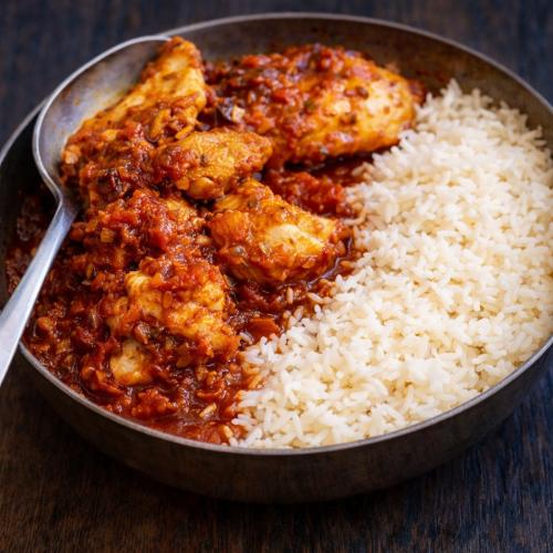 Cari de poulet au curcuma