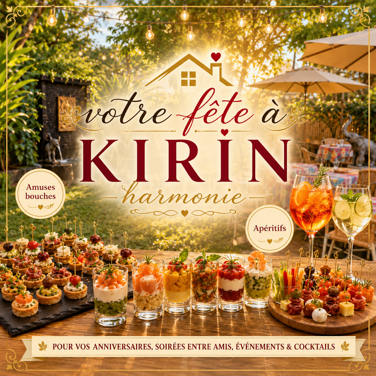 Cocktails & Parties at KIRIN HARMONIE